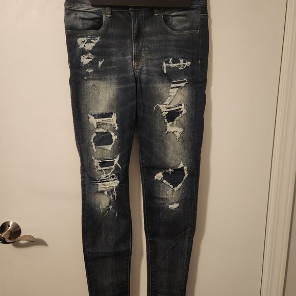 American Eagle Super Super Stretch Jeans (8) - Picture 1 of 2